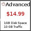 Advanced Canadian web hosting package